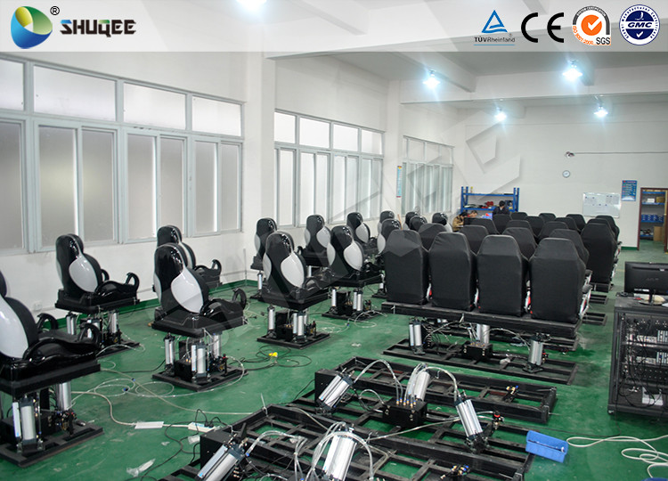 Amazing 6D Cinema Equipment With Snow Effect / Bubble effect / Rain effect