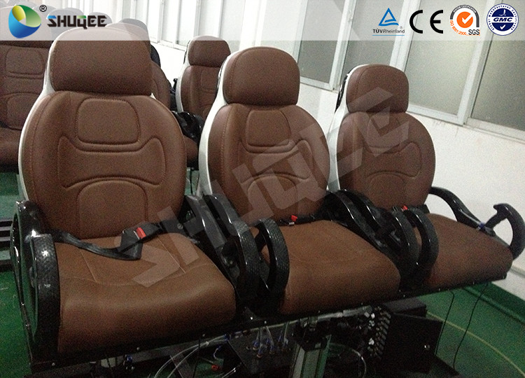 Amazing Stimulating 6D Movie Theater For Business Center / Supermarket