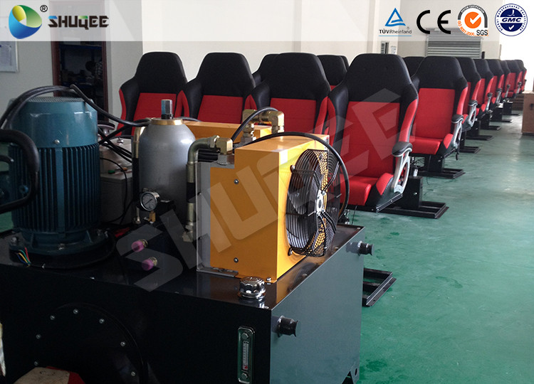 Electric Dynamic 5D Simulator System For 5D Film With Smoke / Snow Effect