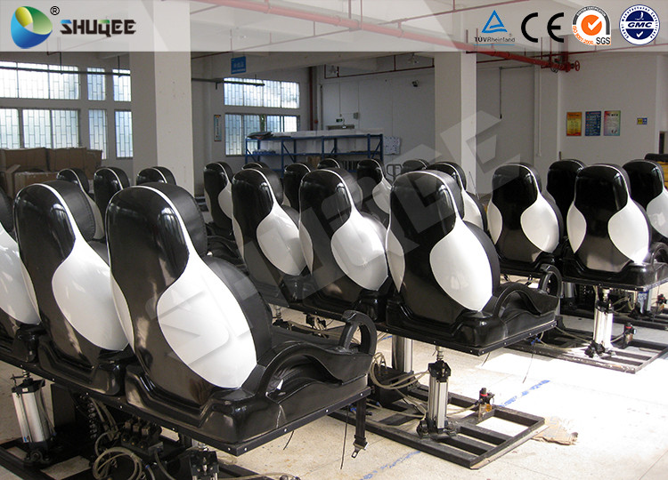 Hydraulic Dynamic 5D Cinema 5D Simulator , Exciting 5D Cinema Equipment