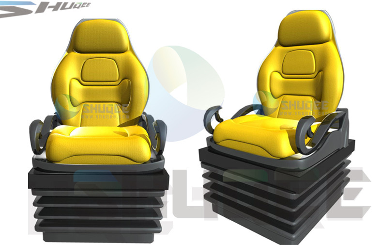 Custom Made Colorful 1 Person / Set Motion Cinema Chair For 3D / 4D / 5D Movie Theater