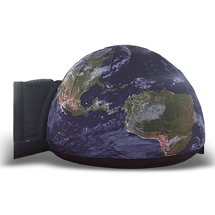 Inflatable Frame Demo Cinema Theater With Bean Bags And Fishing Lens For Museums Resorts Parks